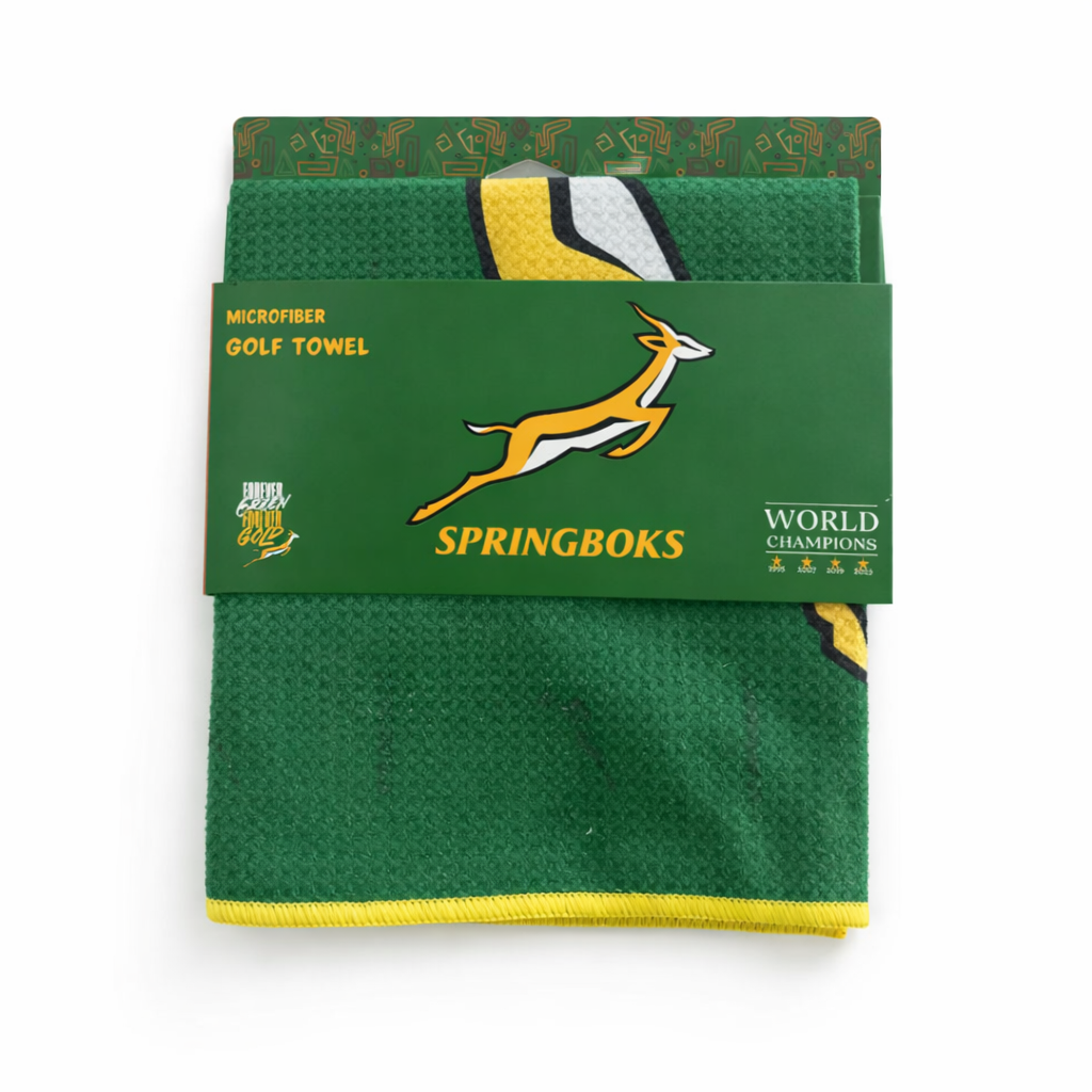 Springboks Microfiber Golf Towel