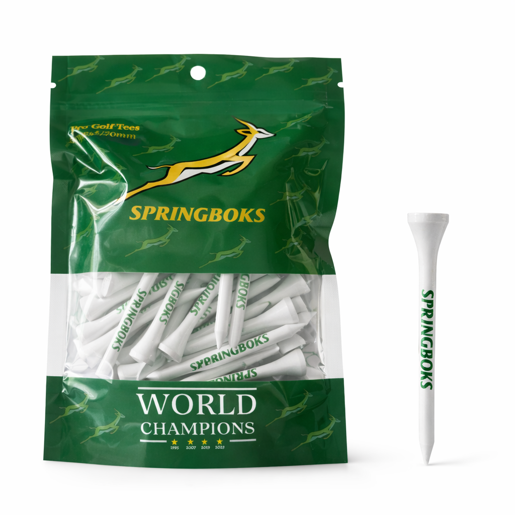 Springboks Premium Golf Tees